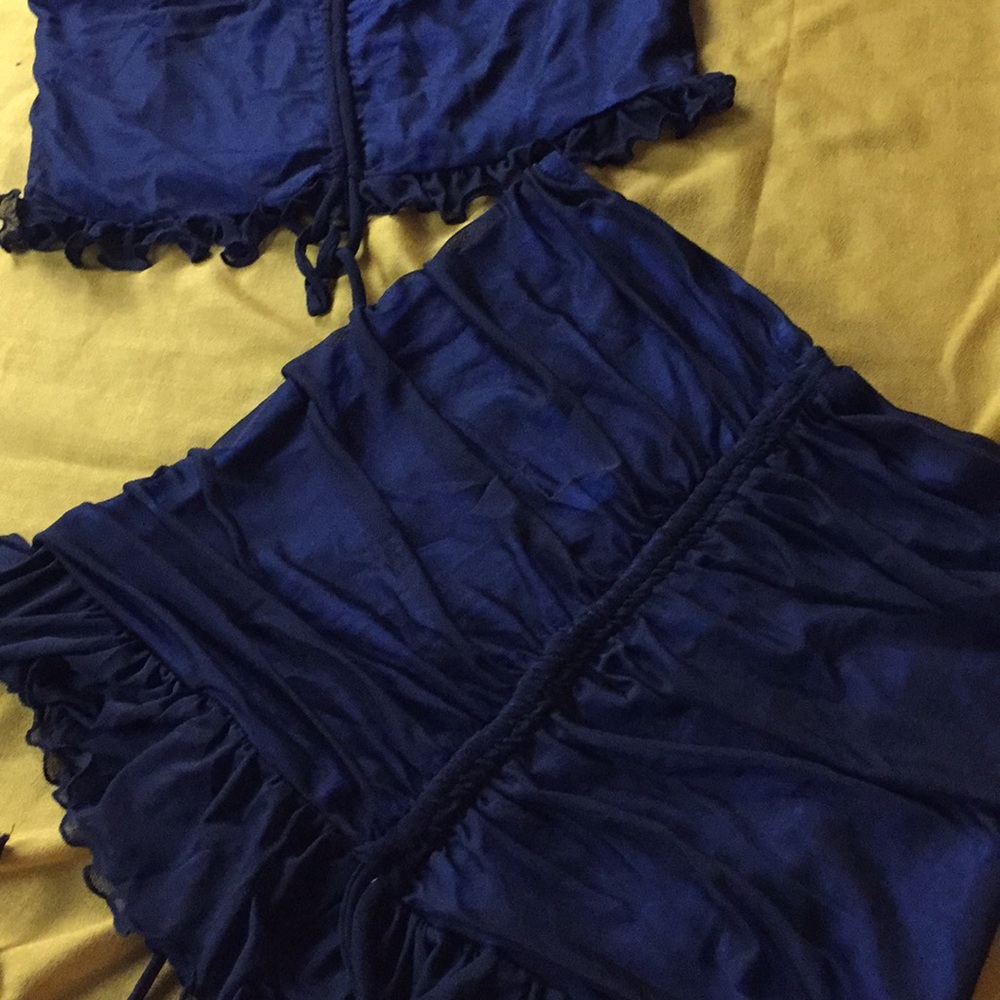 Deep Blue Mesh Set